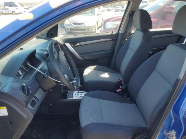 KL1TD66E19B682404 - 2009 CHEVROLET AVEO LS Mavi foto 7