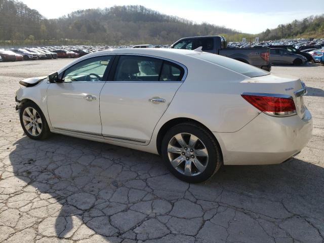 1G4GE5ED0BF147925 - 2011 BUICK LACROSSE CXS WHITE photo 2