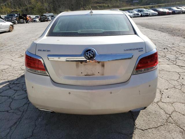 1G4GE5ED0BF147925 - 2011 BUICK LACROSSE CXS WHITE photo 6