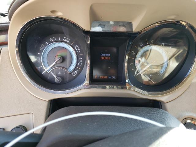 1G4GE5ED0BF147925 - 2011 BUICK LACROSSE CXS WHITE photo 9