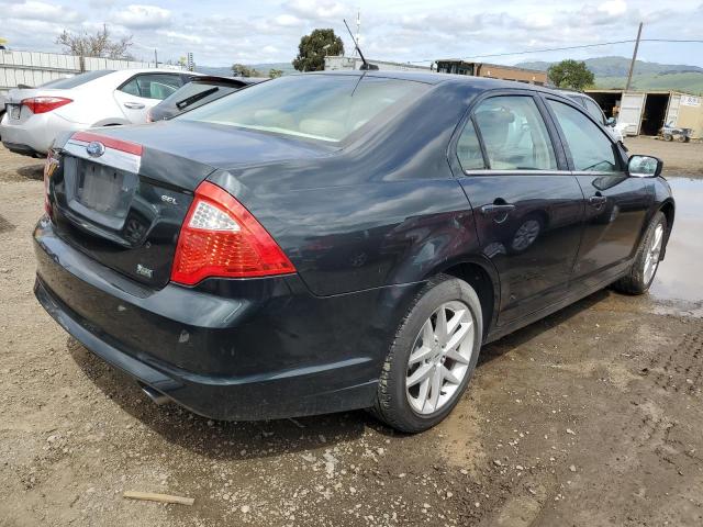 3FAHP0JG3AR230553 - 2010 FORD FUSION SEL BLACK photo 3