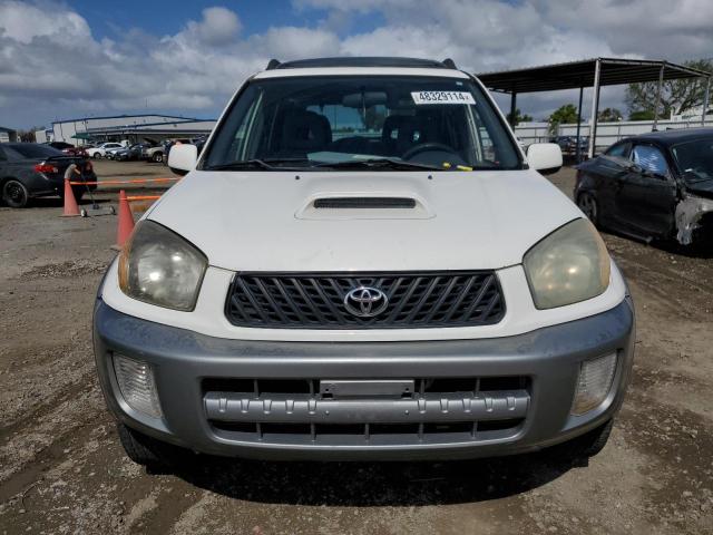 JTEGH20V630086820 - 2003 TOYOTA RAV4 WHITE photo 5