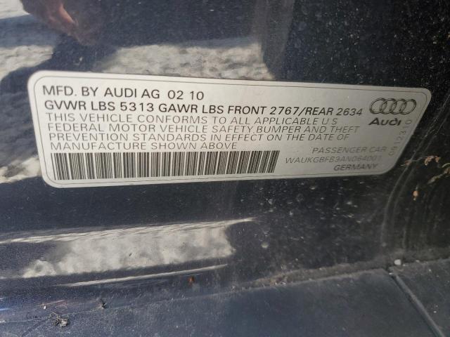 WAUKGBFB9AN064001 - 2010 AUDI A6 PRESTIGE 蓝色 照片 12