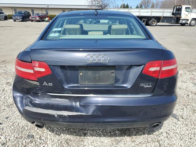 WAUKGBFB9AN064001 - 2010 AUDI A6 PRESTIGE BLUE photo 6