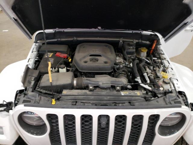 1C4JJXP67MW643405 - 2021 JEEP WRANGLER U SAHARA 4XE WHITE photo 12