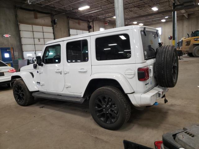 1C4JJXP67MW643405 - 2021 JEEP WRANGLER U SAHARA 4XE WHITE photo 2