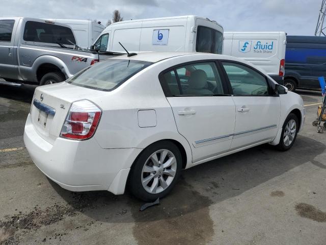 3N1AB6AP2AL663638 - 2010 NISSAN SENTRA 2.0 WHITE photo 3