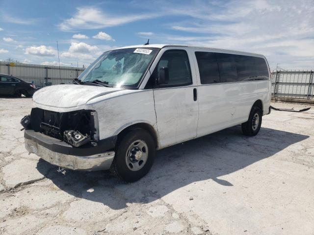 1GAZG1FG9E1163821 - 2014 CHEVROLET EXPRESS G3 LT WHITE photo 1