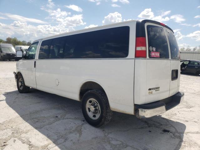 1GAZG1FG9E1163821 - 2014 CHEVROLET EXPRESS G3 LT WHITE photo 2