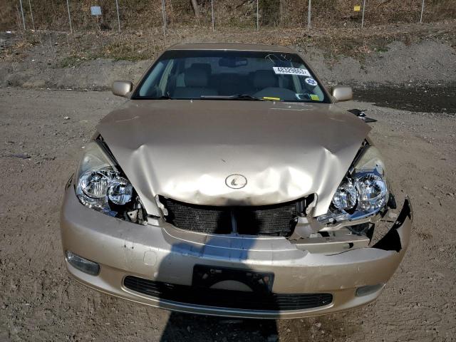 JTHBF30G830143688 - 2003 LEXUS ES 300 BEIGE photo 5