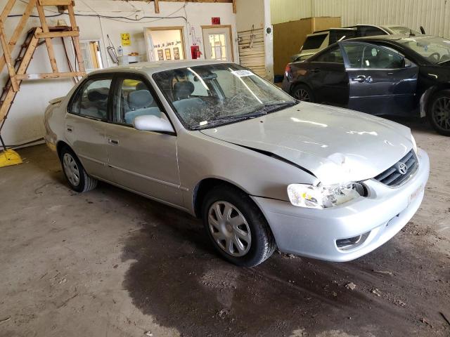 1NXBR12E12Z617573 - 2002 TOYOTA COROLLA CE SILVER photo 4