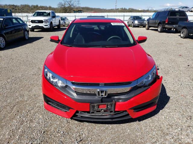 2HGFC2F71JH519378 - 2018 HONDA CIVIC EX RED photo 5