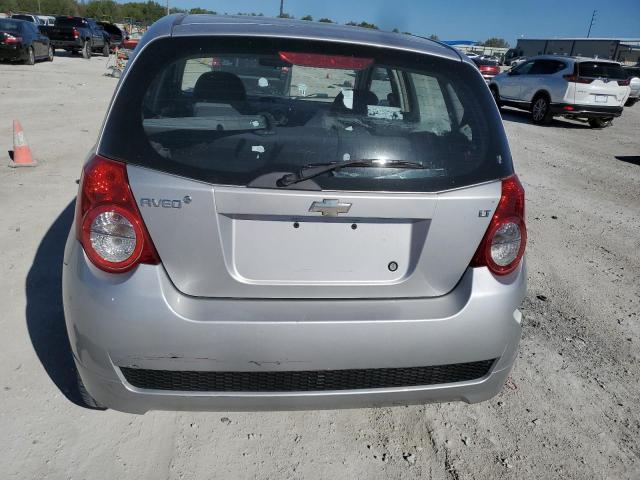 KL1TD66E49B306599 - 2009 CHEVROLET AVEO LS SILVER photo 6