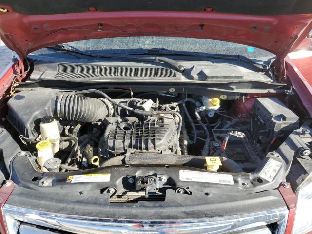 2C4RC1CG0CR400549 - 2012 CHRYSLER TOWN & COU TOURING L MAROON photo 12