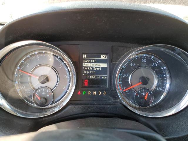 2C4RC1CG0CR400549 - 2012 CHRYSLER TOWN & COU TOURING L MAROON photo 9