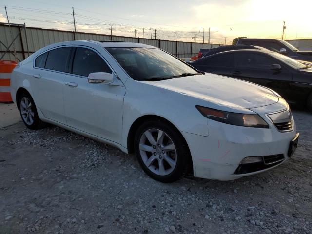 19UUA8F52EA006983 - 2014 ACURA TL TECH WHITE photo 4