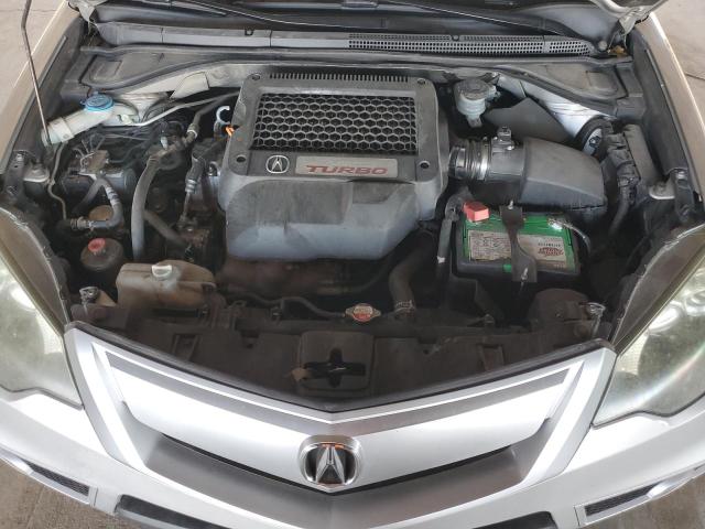 5J8TB1H22AA000176 - 2010 ACURA RDX SILVER photo 11