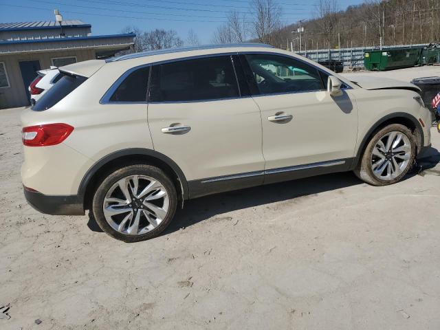 2LMPJ8LP3JBL36583 - 2018 LINCOLN MKX RESERVE Կրեմագույն լուսանկար 3