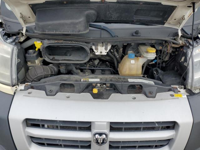 3C6TRVDG2FE517315 - 2015 RAM PROMASTER 2500 HIGH Սպիտակ լուսանկար 12