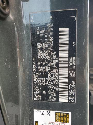 JTLKT324064045317 - 2006 TOYOTA SCION XB GRAY photo 12