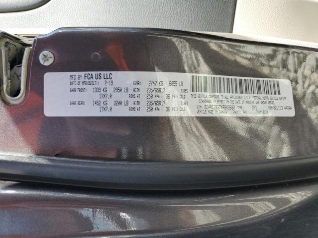 2C4RC1BG7KR643680 - 2019 CHRYSLER PACIFICA TOURING L Boz foto 13