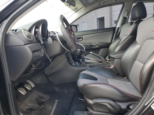 JM1BK34L271745099 - 2007 MAZDA SPEED 3 შავი ფოტო 7