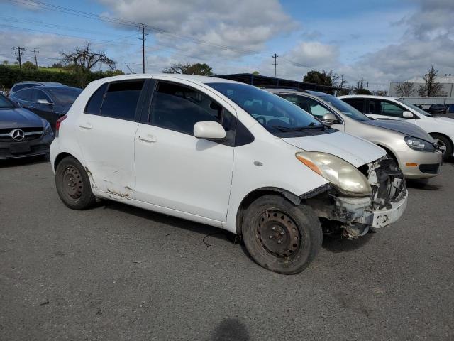 JTDKT903295226653 - 2009 TOYOTA YARIS WHITE photo 4