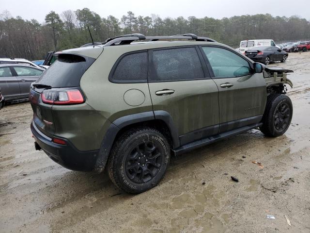 1C4PJMBX5KD167172 - 2019 JEEP CHEROKEE TRAILHAWK მწვანე ფოტო 3