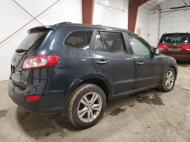 5NMSK4AGXAH341400 - 2010 HYUNDAI SANTA FE LIMITED BLUE photo 3