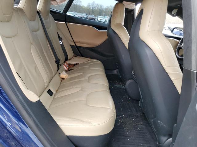 5YJSA1E25GF146783 - 2016 TESLA MODEL S 蓝色 照片 10