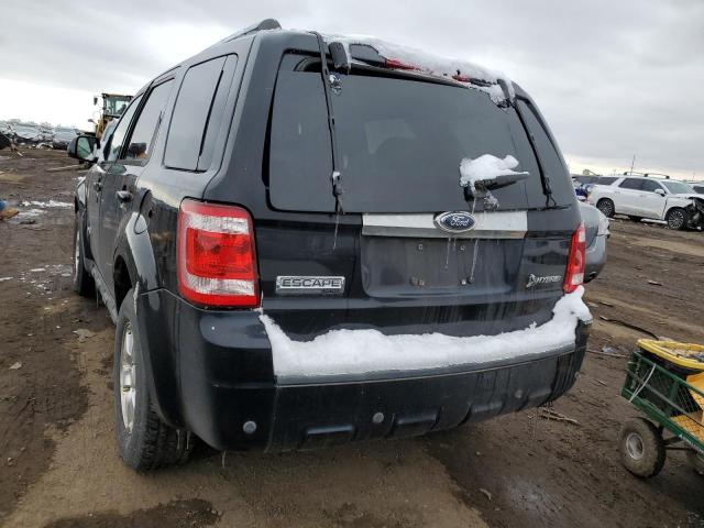 1FMCU59349KA78824 - 2009 FORD ESCAPE HYBRID BLACK photo 6