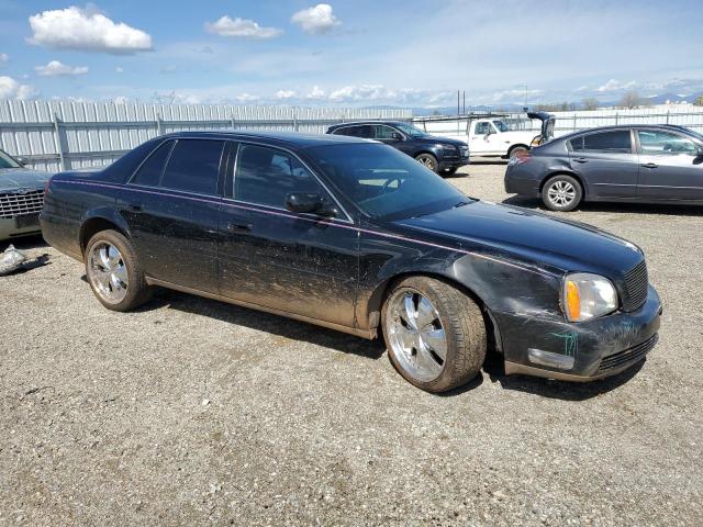 1G6KD54Y31U125419 - 2001 CADILLAC DEVILLE BLACK photo 4