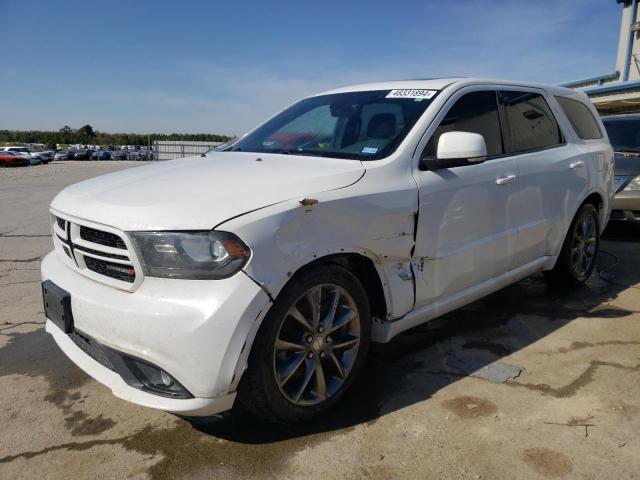 1C4SDHCT9EC405524 - 2014 DODGE DURANGO R/T WHITE photo 1