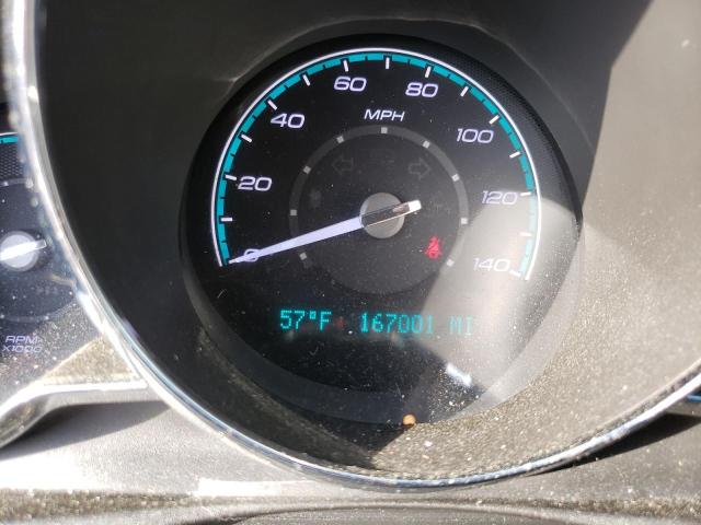 1G1ZE5E76BF223146 - 2011 CHEVROLET MALIBU LTZ ლურჯი ფოტო 9