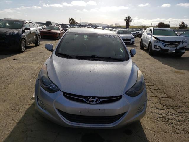 5NPDH4AE5DH340278 - 2013 HYUNDAI ELANTRA GLS SILVER photo 5