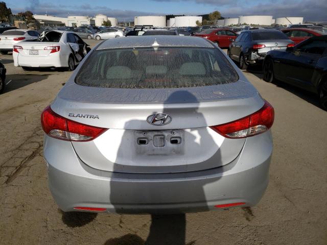 5NPDH4AE5DH340278 - 2013 HYUNDAI ELANTRA GLS SILVER photo 6