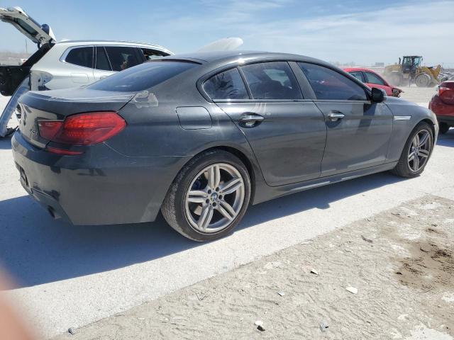 WBA6D2C52GGT65957 - 2016 BMW 640 XI GRAN COUPE BLACK photo 3