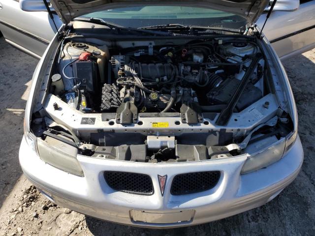 1G2WP12K61F117885 - 2001 PONTIAC GRAND PRIX GT SILVER photo 11