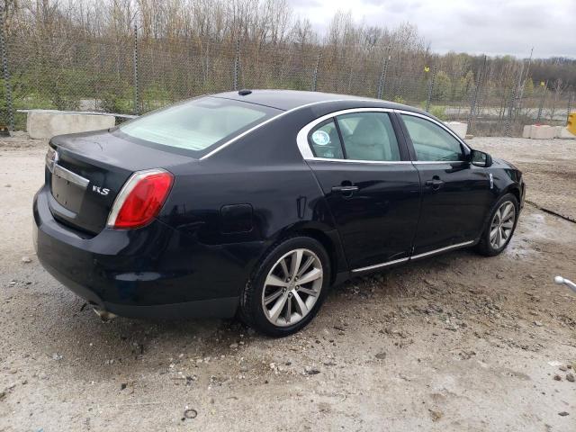 1LNHL9DR4BG607337 - 2011 LINCOLN MKS BLACK photo 3