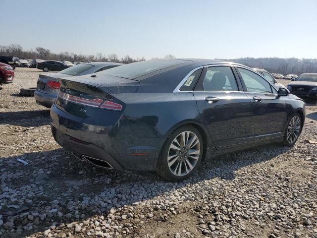 3LN6L5E94HR601344 - 2017 LINCOLN MKZ RESERVE BLUE photo 3