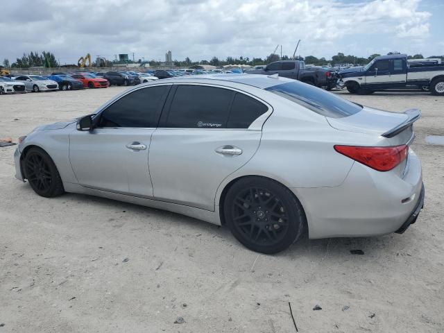 JN1BV7AR8FM415491 - 2015 INFINITI Q50 BASE SILVER photo 2