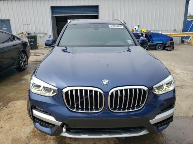 5UXTY5C08M9H13035 - 2021 BMW X3 XDRIVE30I BLUE photo 5