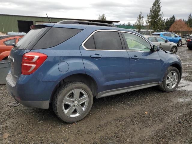 2GNALCEK8G6165567 - 2016 CHEVROLET EQUINOX LT BLUE photo 3