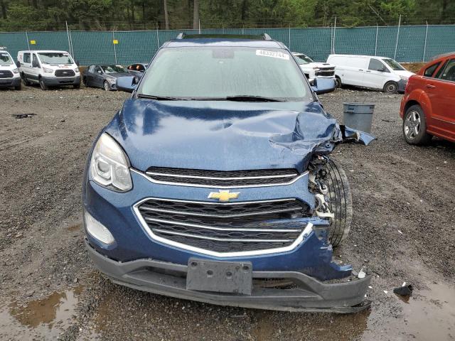 2GNALCEK8G6165567 - 2016 CHEVROLET EQUINOX LT BLUE photo 5