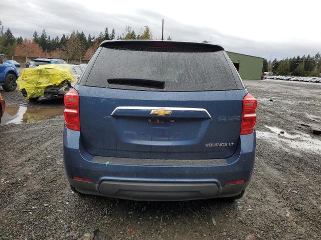 2GNALCEK8G6165567 - 2016 CHEVROLET EQUINOX LT BLUE photo 6