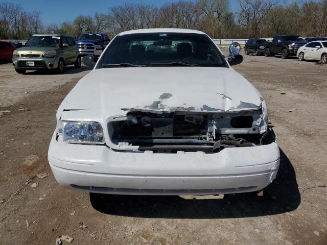 2FAHP71V28X163074 - 2008 FORD CROWN VICT POLICE INTERCEPTOR WHITE photo 5