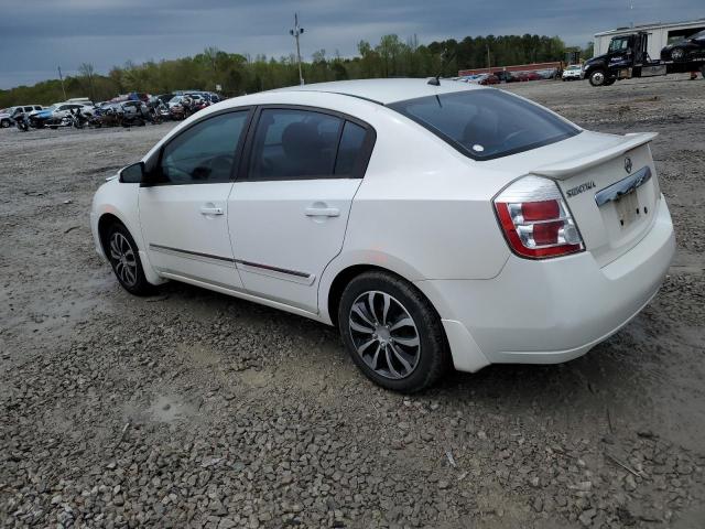 3N1AB6AP9BL650192 - 2011 NISSAN SENTRA 2.0 WHITE photo 2