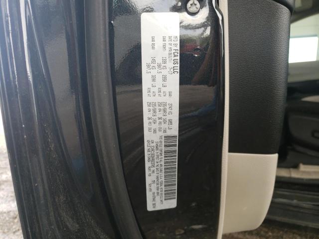 2C4RC1BG9HR823705 - 2017 CHRYSLER PACIFICA TOURING L შავი ფოტო 13