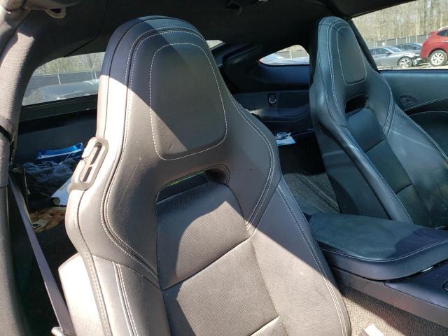 1G1YA2D76E5110492 - 2014 CHEVROLET CORVETTE STINGRAY 1LT BLACK photo 10