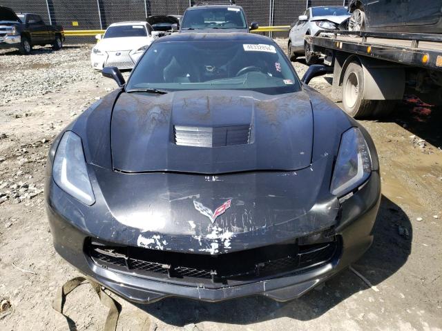 1G1YA2D76E5110492 - 2014 CHEVROLET CORVETTE STINGRAY 1LT BLACK photo 5